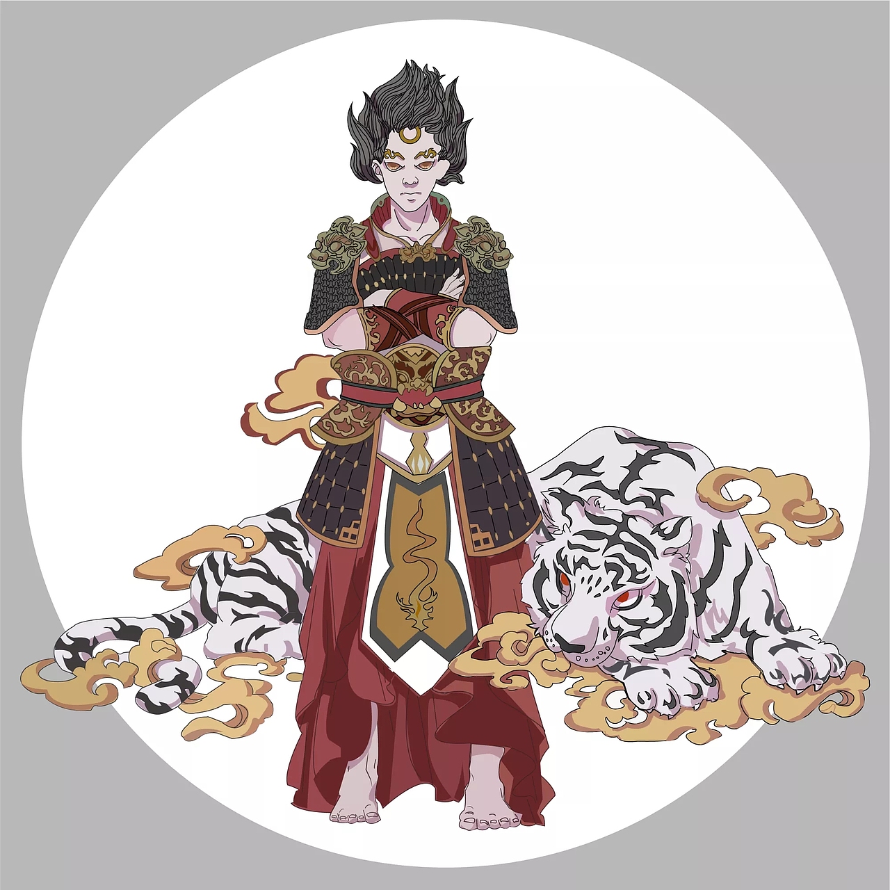 AI插画（图ZMTg5NjY3Mzcy） - 创作习作 - 站酷设计师青设堂原创素材 - 站酷ZCOOL