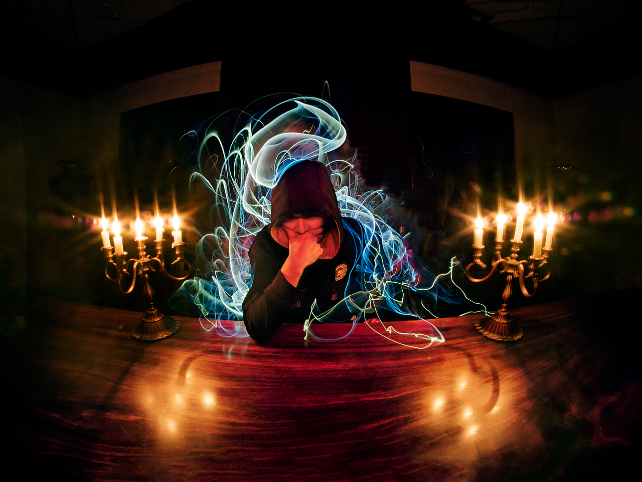 万圣节光绘夜（图ZOTU2Mzc0MzI=） - 其他摄影 - 站酷设计师Roywang光绘艺术原创素材 - 站酷ZCOOL