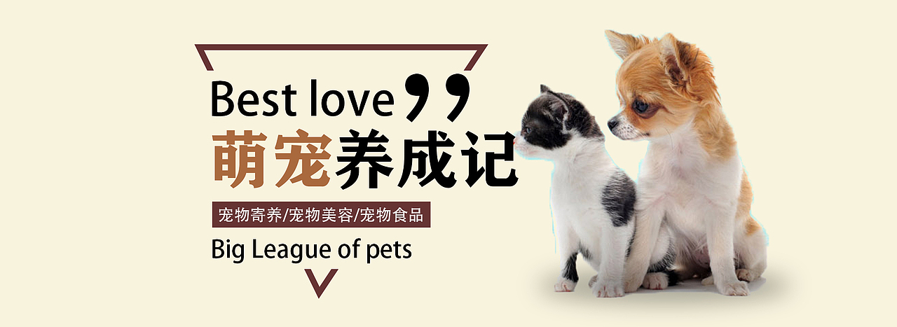 宠物banner（图ZMjE0MTQ5MDMy） - 宣传物料 - 站酷设计师林智豪原创素材 - 站酷ZCOOL