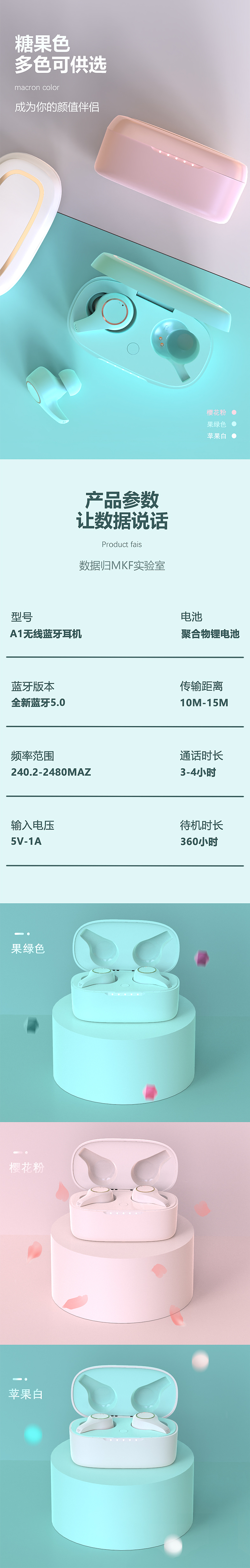 蓝牙耳机详情页（图ZMjI4ODk3NTIw） - 电商 - 站酷设计师卷不动了n原创素材 - 站酷ZCOOL
