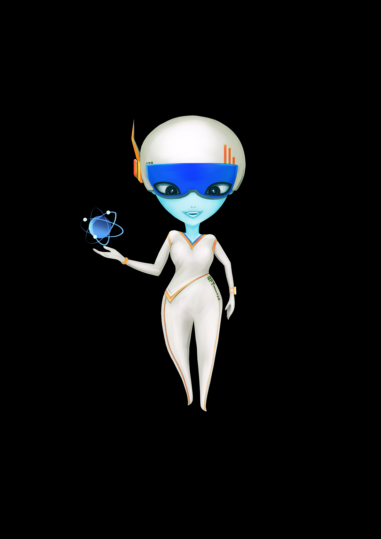 某科技公司吉祥物（图ZNjk5MzA3ODg=） - 商业插画 - 站酷设计师九块腹肌de熊孩子原创素材 - 站酷ZCOOL