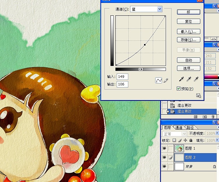 怎么用PS画水彩效果（图ZNDU1ODYwMA==） - 创作习作 - 站酷设计师韩少侠原创素材 - 站酷ZCOOL