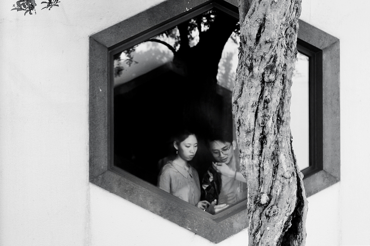 园林·窗（黑白组图）（图ZMTIxOTE2MDAw） - 环境/建筑摄影 - 站酷设计师南云121原创素材 - 站酷ZCOOL