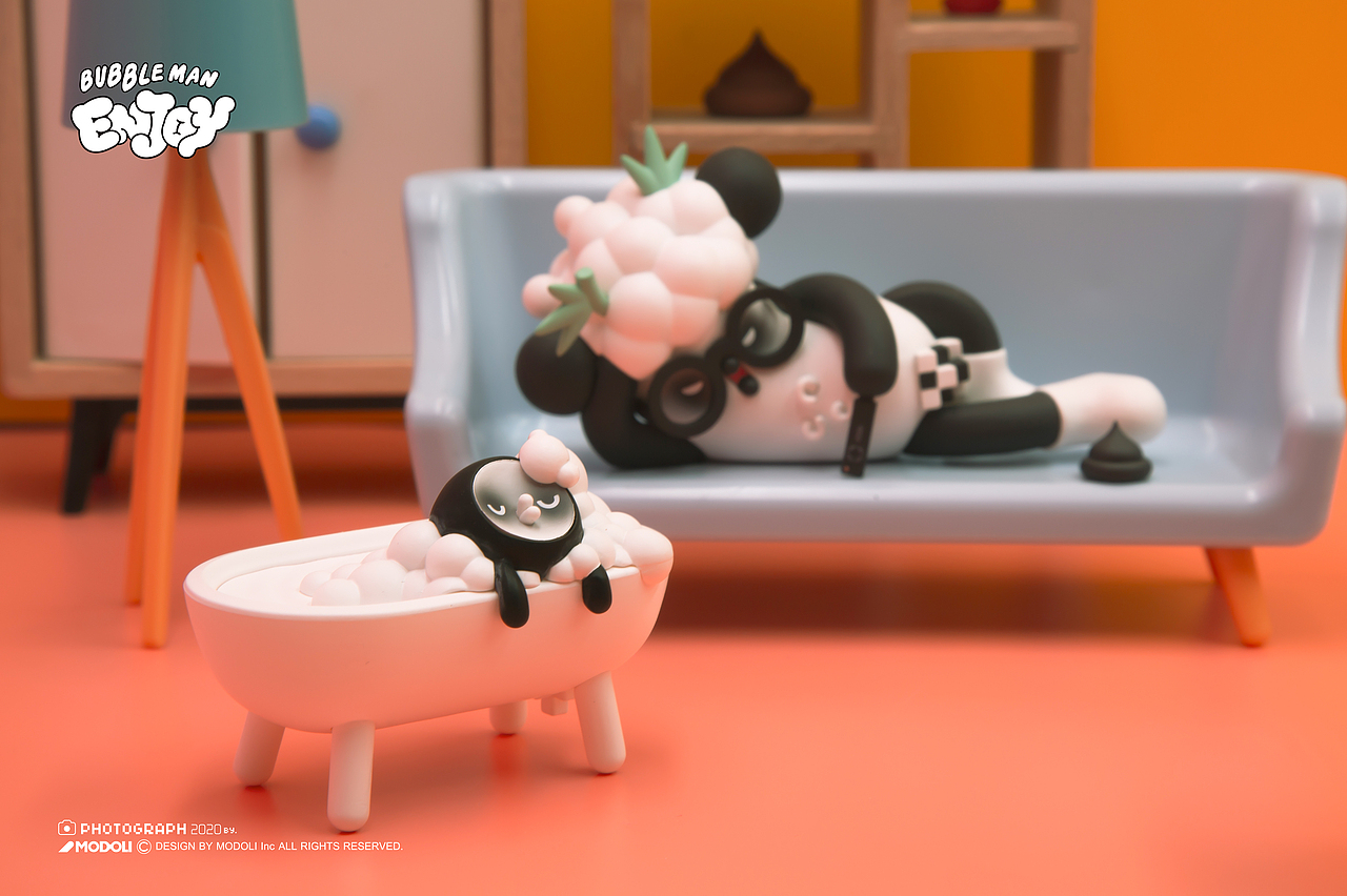 POP MART X MODOLI 全新享受，乐在生活 ENJOY系列盲盒（图ZMjM3NDYxOTYw） - 人物/生物 - 站酷设计师玩型填空原创素材 - 站酷ZCOOL