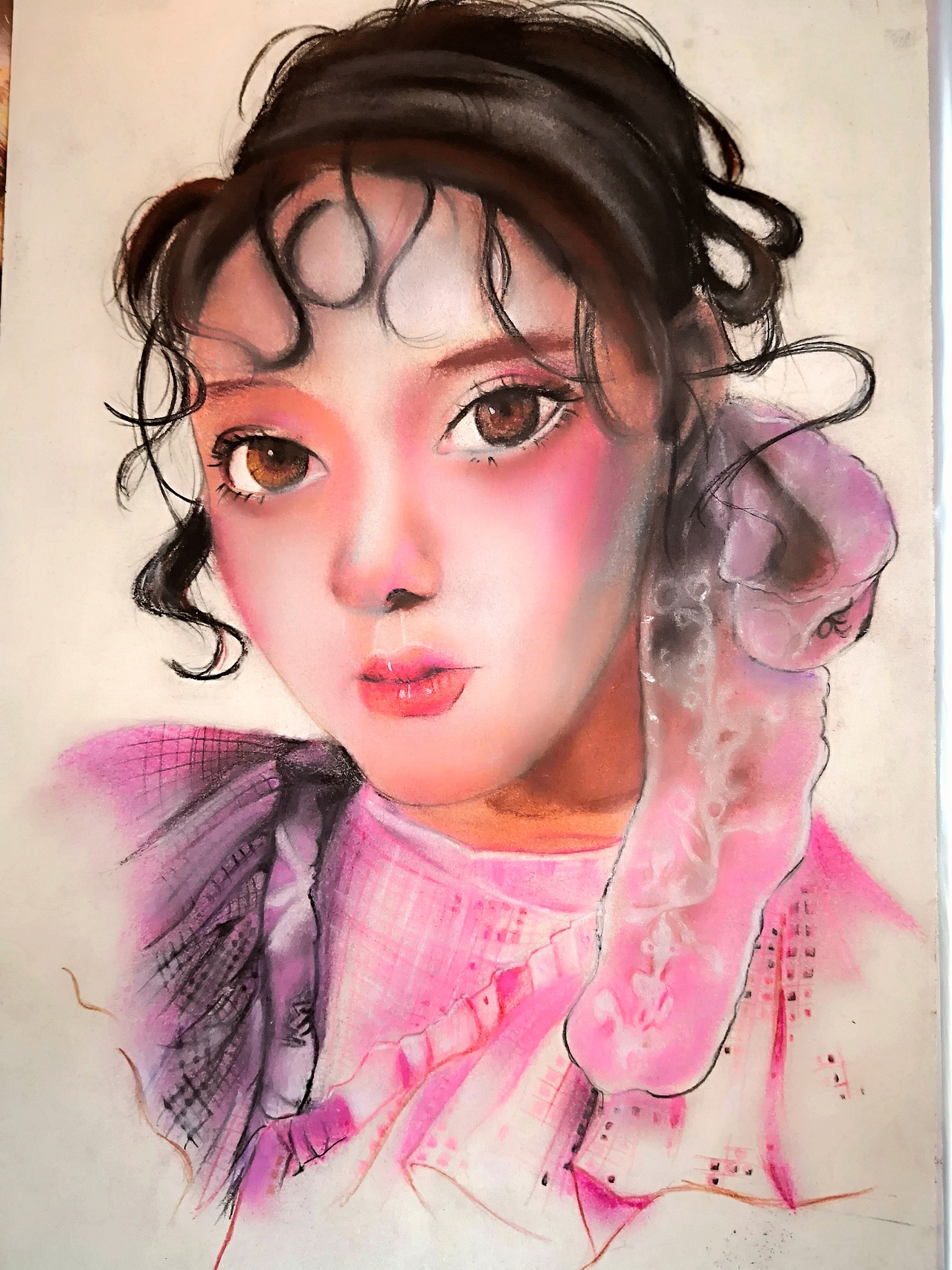 一组彩铅人物（图ZMjY0OTU0MDE2） - 绘画 - 站酷设计师星野天狼原创素材 - 站酷ZCOOL