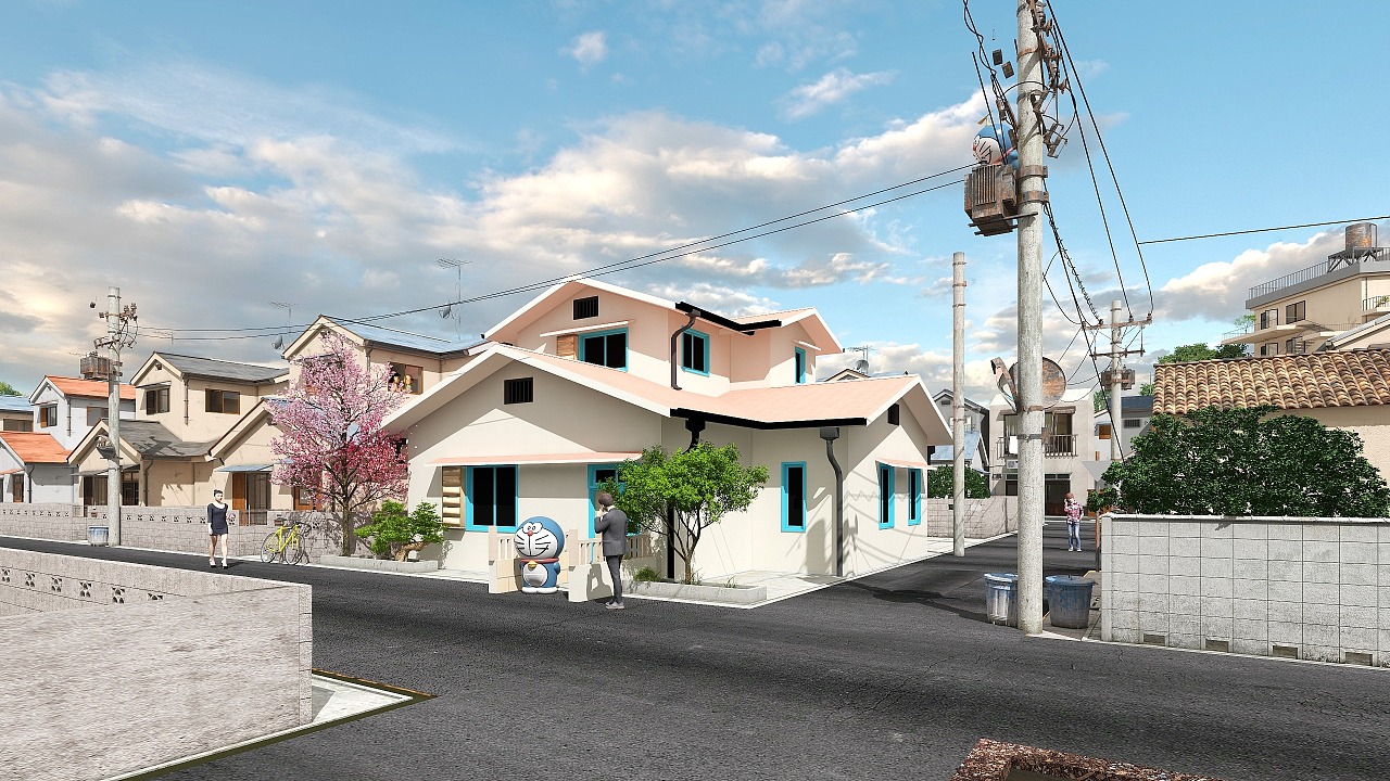 童年的记忆——手把手教你还原野比大雄的家|空间