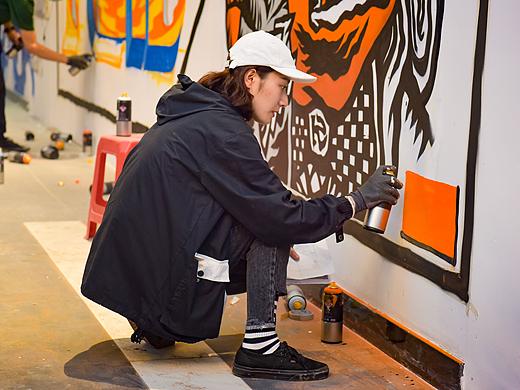 近一两年画的为数不多的涂鸦作品