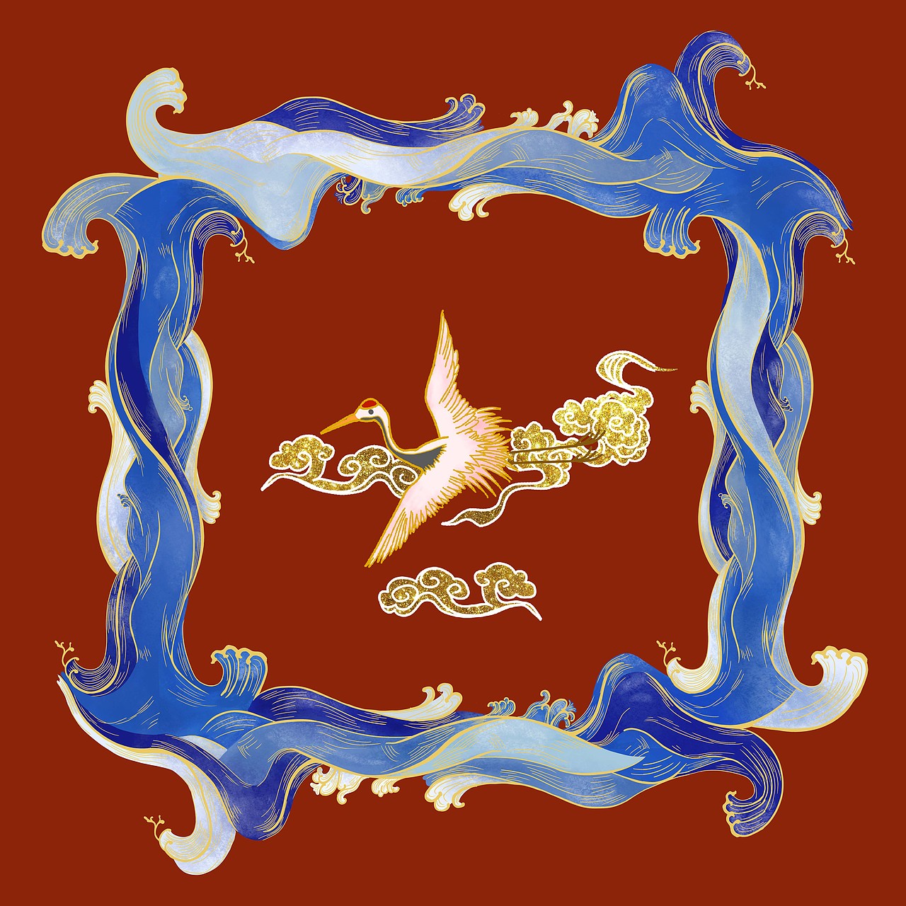 丝露(丝绸之路插画设计)