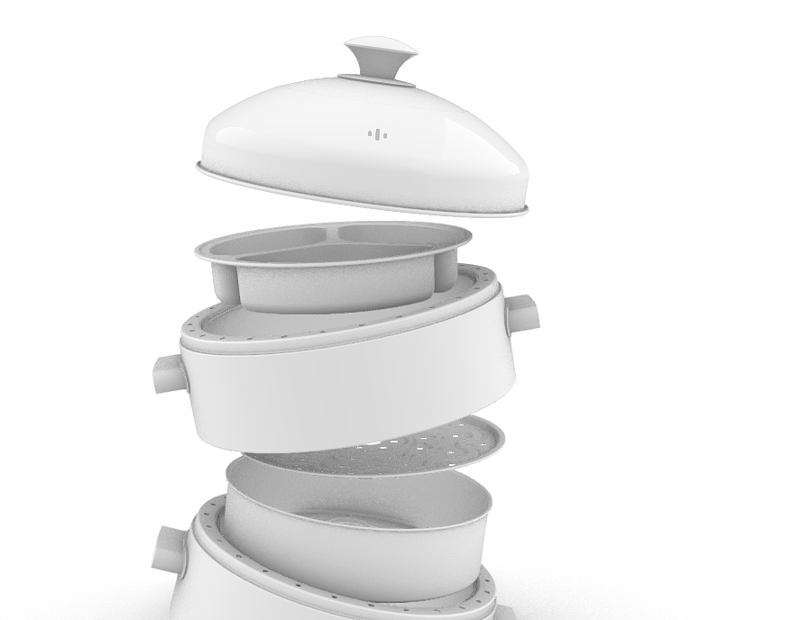 电蒸锅视觉策划详情设计