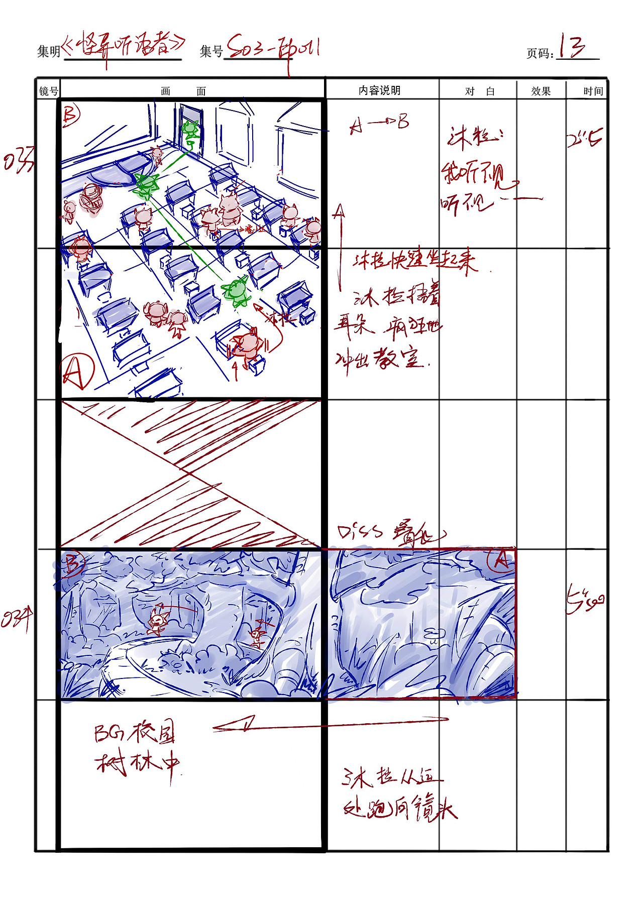 分镜（图ZMzUzOTAwNjQ=） - 其他动漫 - 站酷设计师ZIMOLO原创素材 - 站酷ZCOOL
