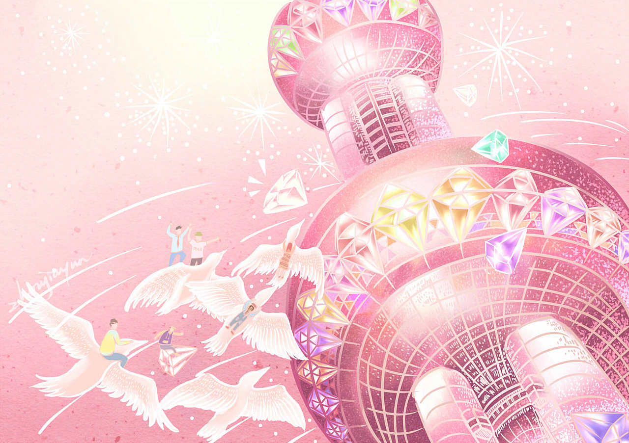 2019插画总结（图ZMTkyMzk5MDky） - 创作习作 - 站酷设计师摔油瓶的小白熊原创素材 - 站酷ZCOOL