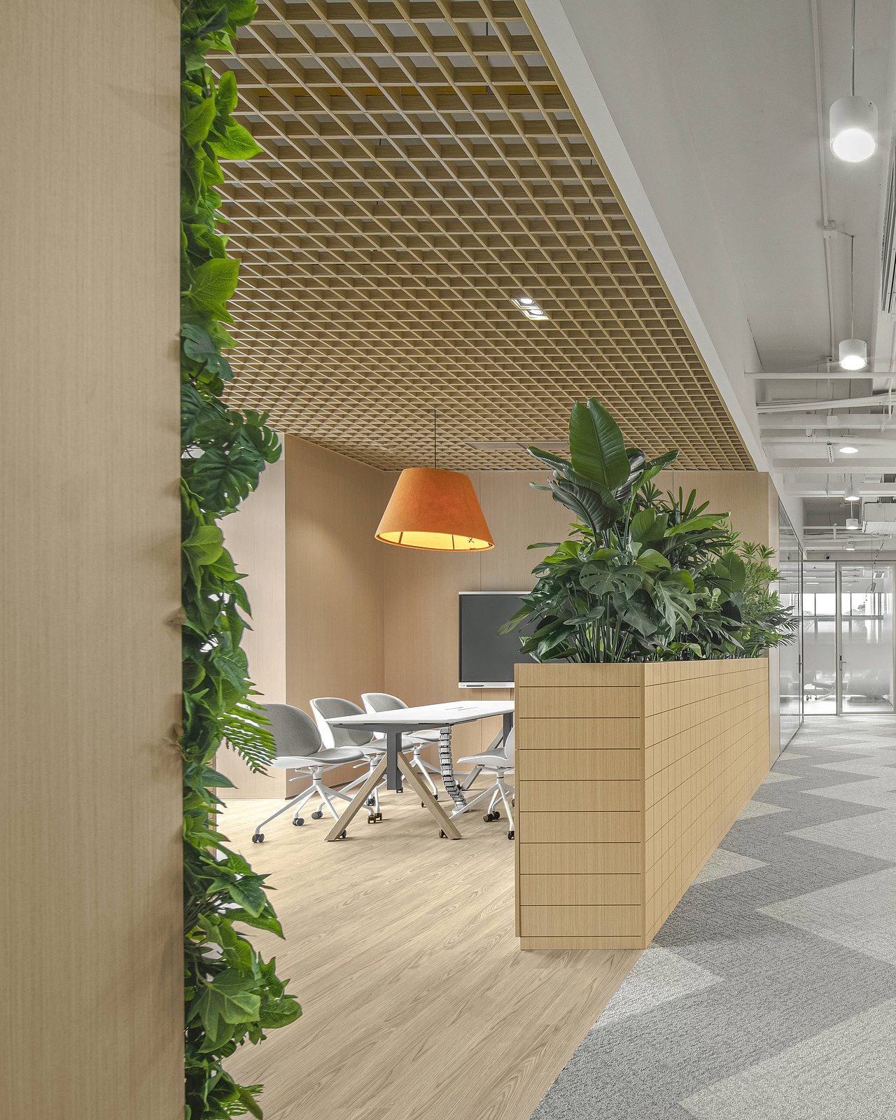 思如泉涌,绿意盎然 | 无变科技新总部办公室