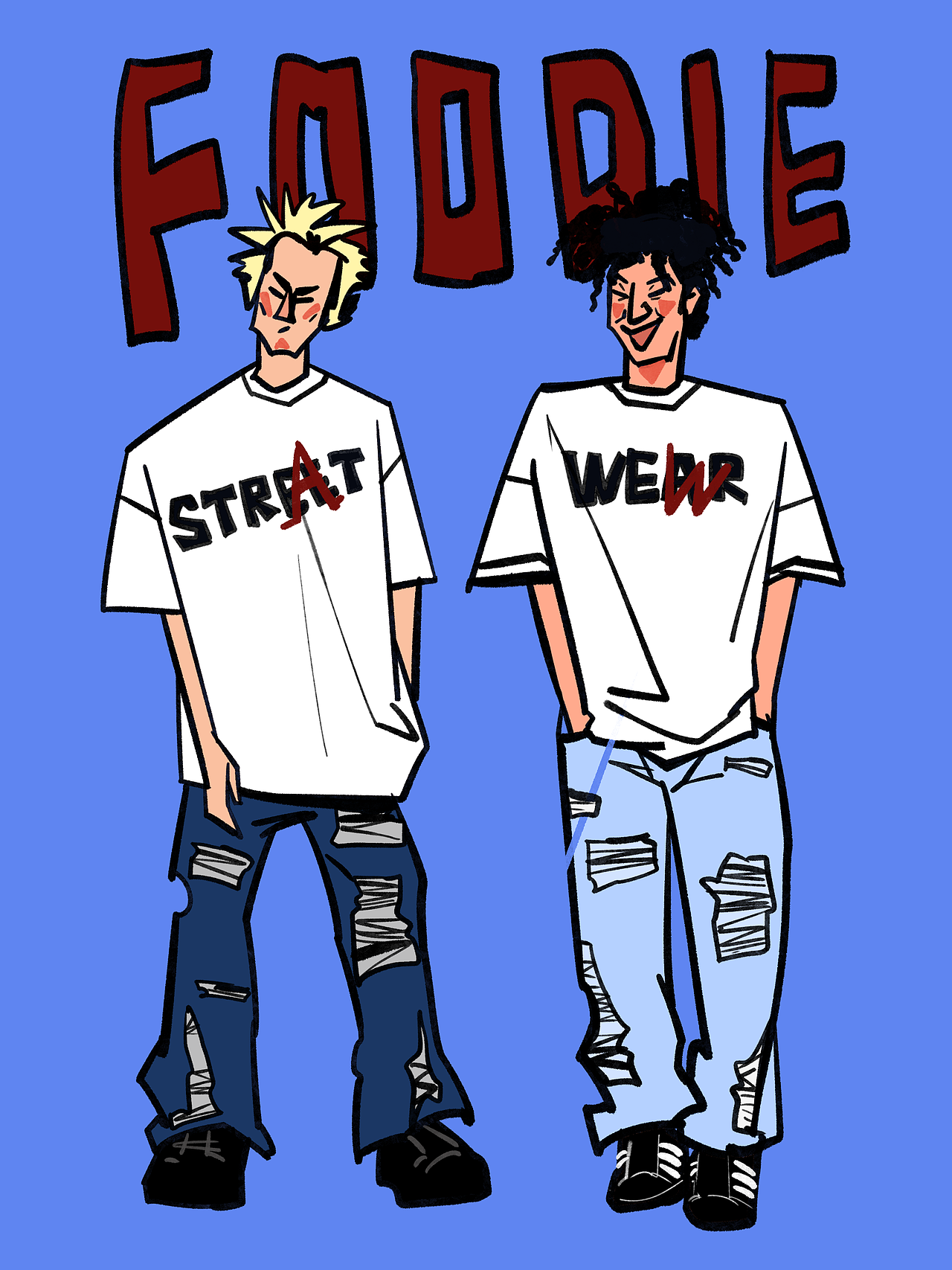 时尚潮流插画画报