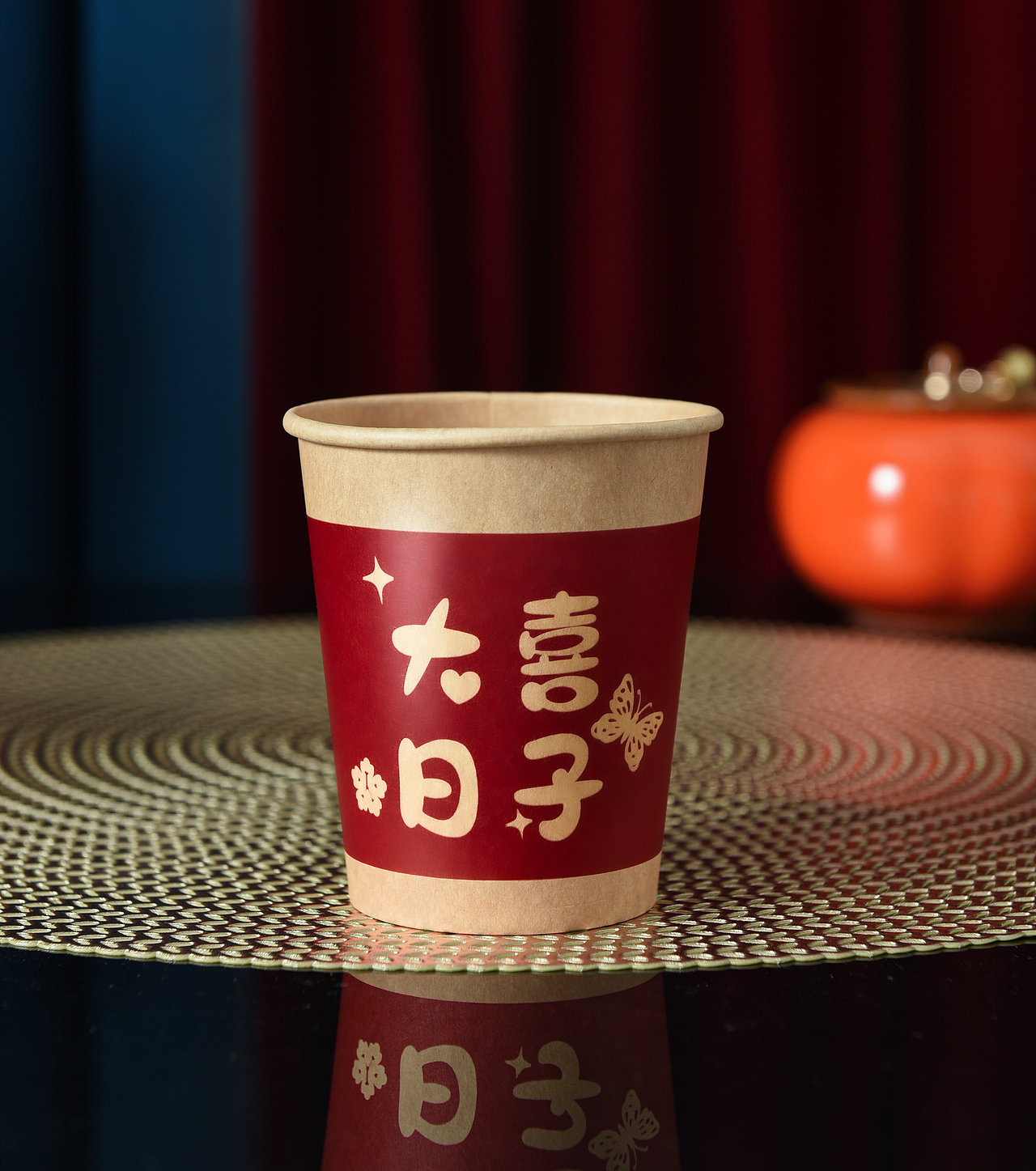 一次性纸杯拍摄