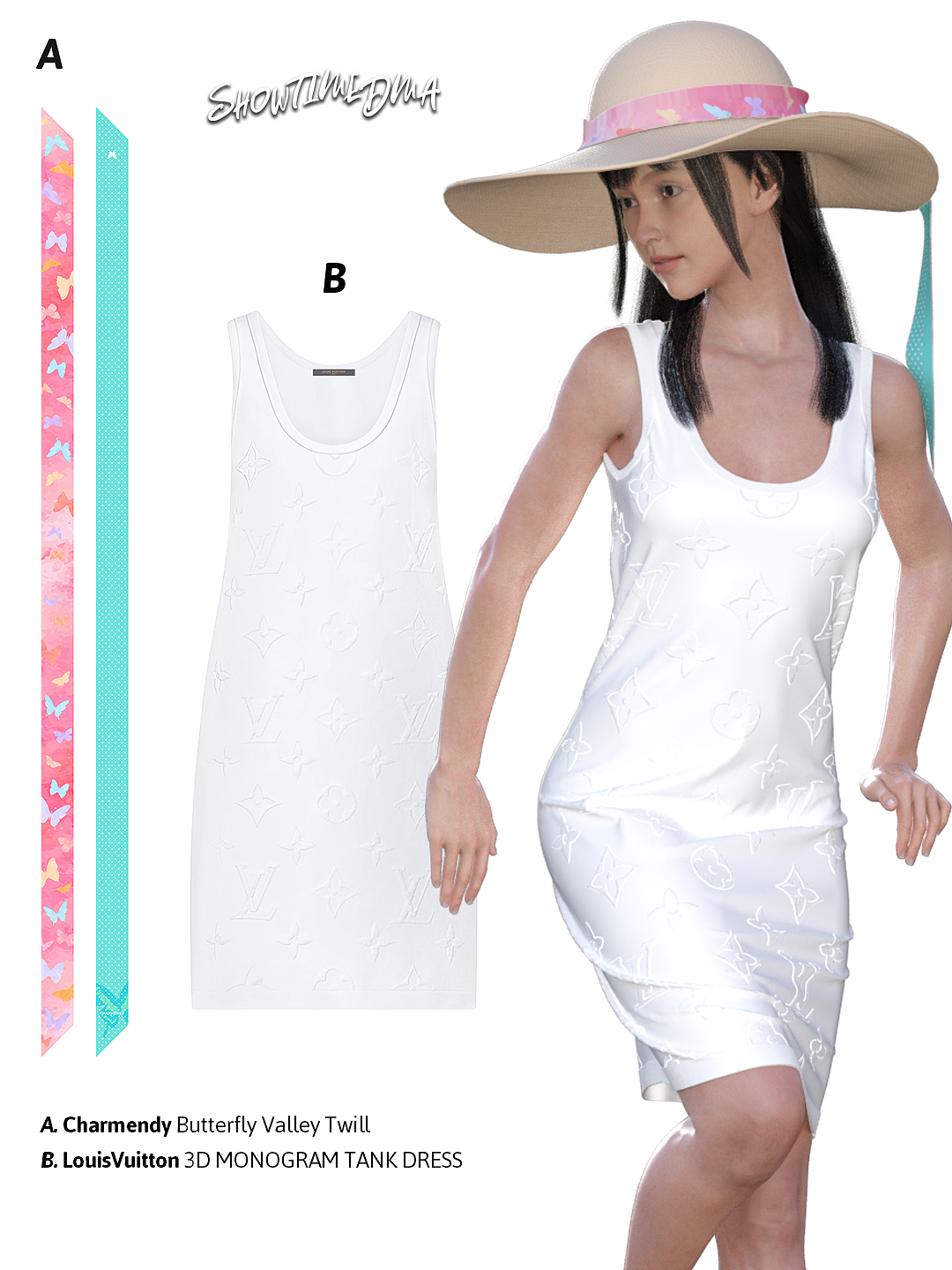 虚拟模特|数字人：夏天的街头餐车，总会发现许多惊喜~