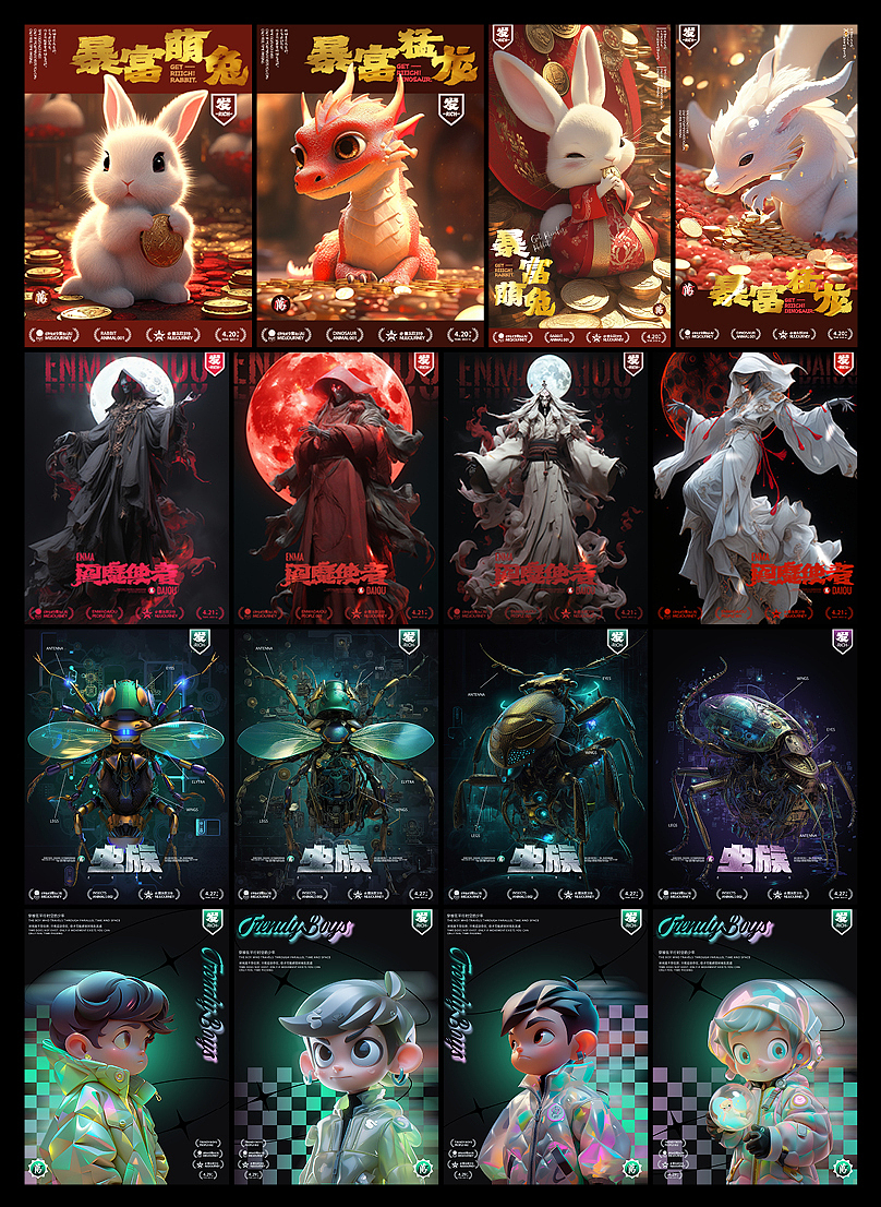 海报设计 | VOL.6-MJ海报（图ZMzQ3MjQwMDQw） - 海报 - 站酷设计师萬壹AFODesign原创素材 - 站酷ZCOOL