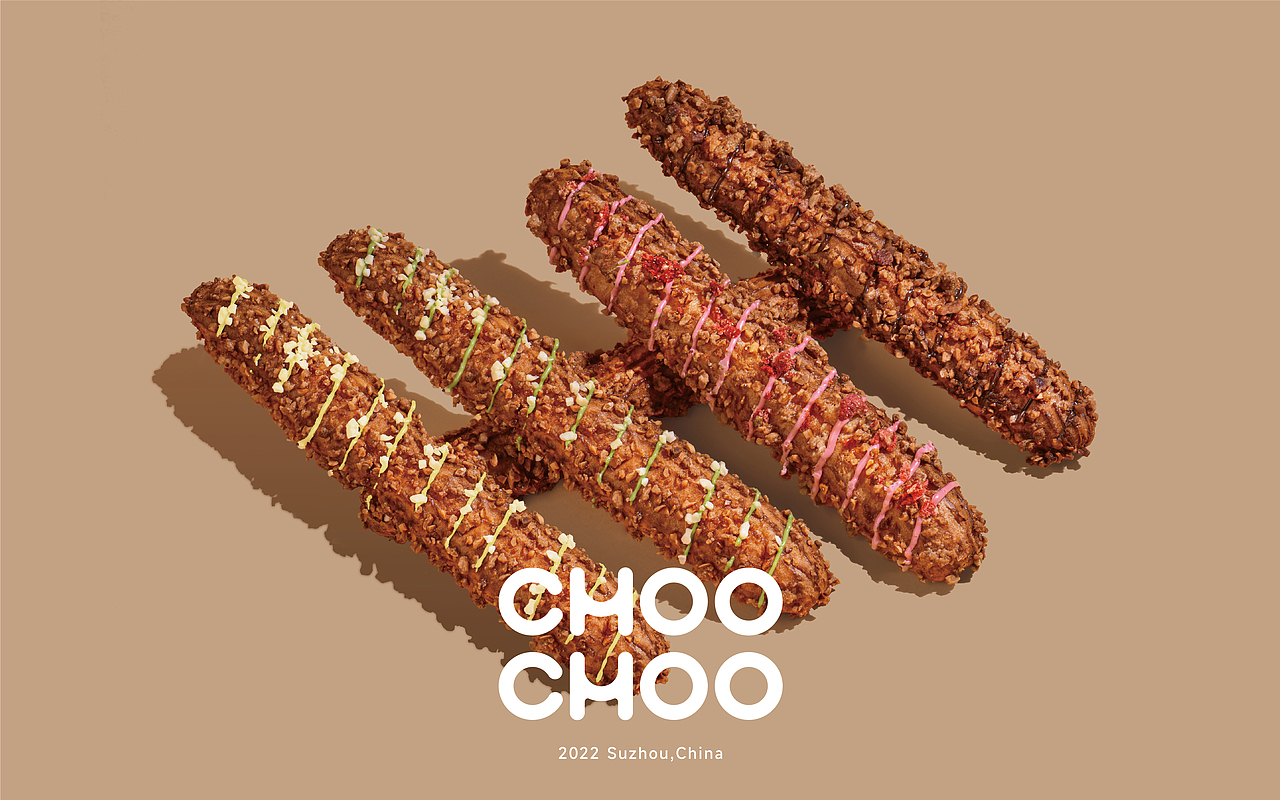 CHOOCHOO泡芙品牌视觉形象设计