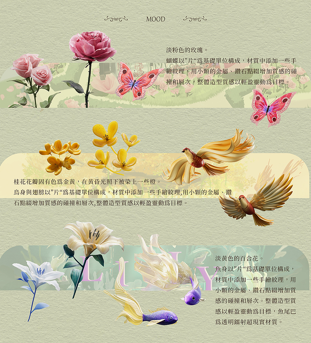MARVIS限定花园系列：入梦繁花诗篇（图ZMzUyODA1ODI0） - 动画/影视 - 站酷设计师至幻蘑菇原创素材 - 站酷ZCOOL
