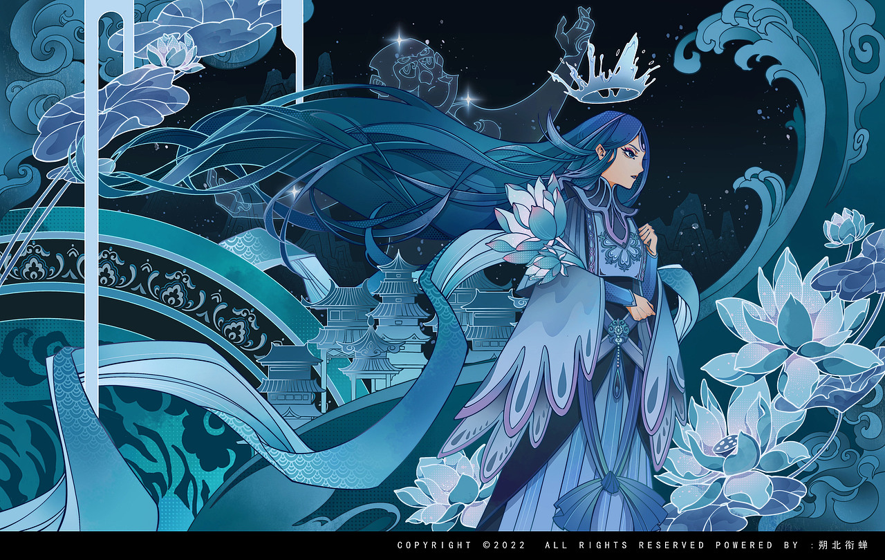二十八星宿作品集-白虎篇（图ZMjk4MDk1ODQw） - 新锐潮流插画 - 站酷设计师朔北衔蝉原创素材 - 站酷ZCOOL