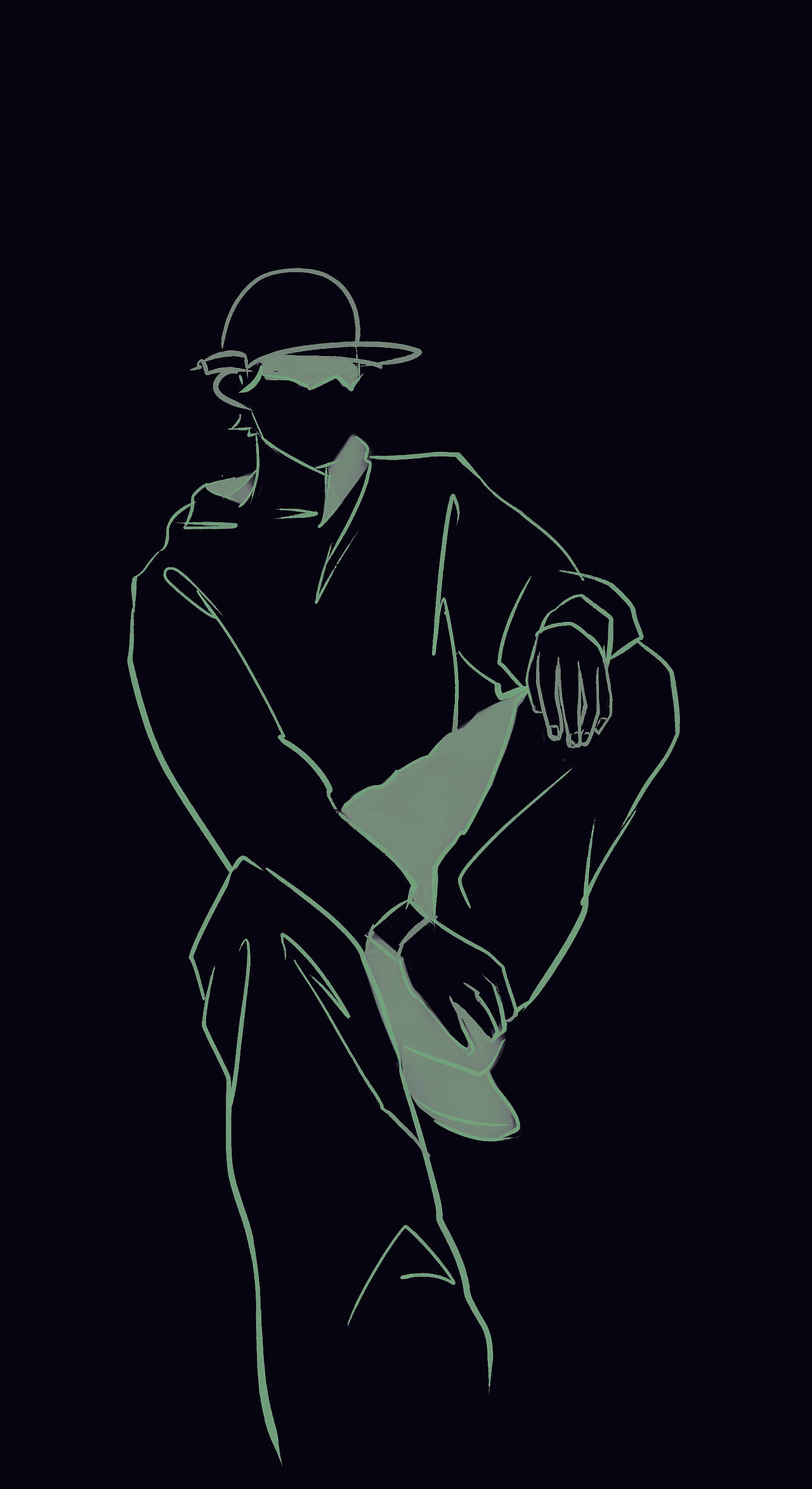 最近发现线越少越好看