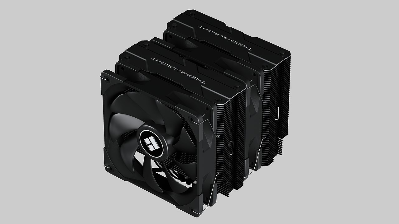 利民PA120产品建模+渲染