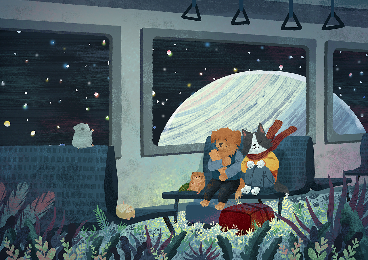 一个关于寻找宝藏的故事（图ZMzE5ODUxNjI0） - 儿童插画 - 站酷设计师绿绿会画画原创素材 - 站酷ZCOOL