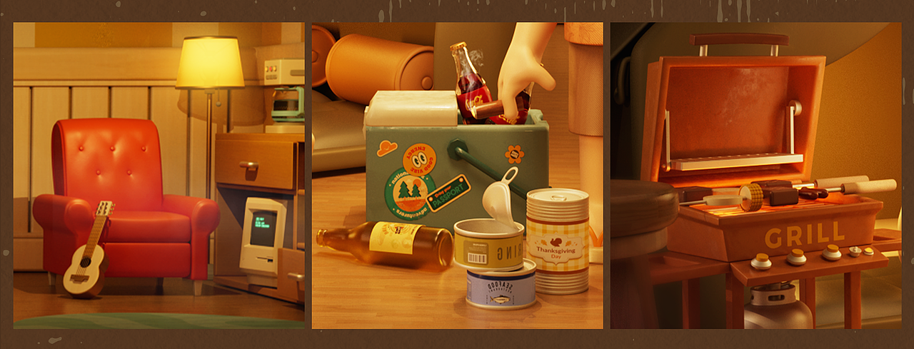 夏日悠长 | Summer Dusk [Phoebe Town]（图ZMzU1NzA5OTAw） - 场景 - 站酷设计师LLang_原创素材 - 站酷ZCOOL