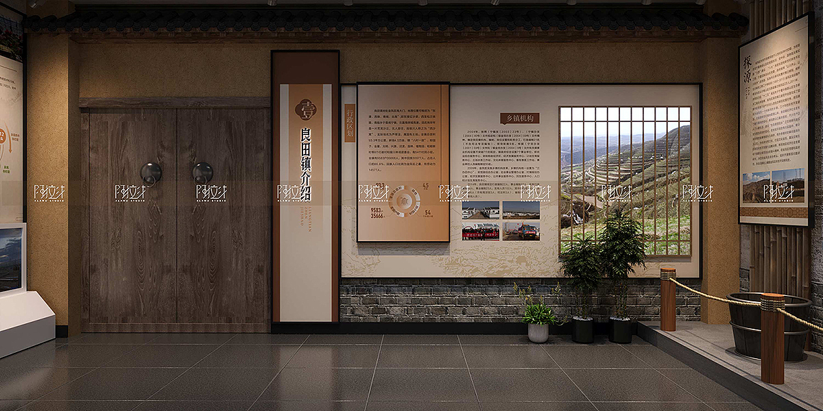 宁夏民俗馆-农业农耕文化展厅（图ZMzU1MTg2MDgw） - 展陈设计 - 站酷设计师阿拉沐原创素材 - 站酷ZCOOL