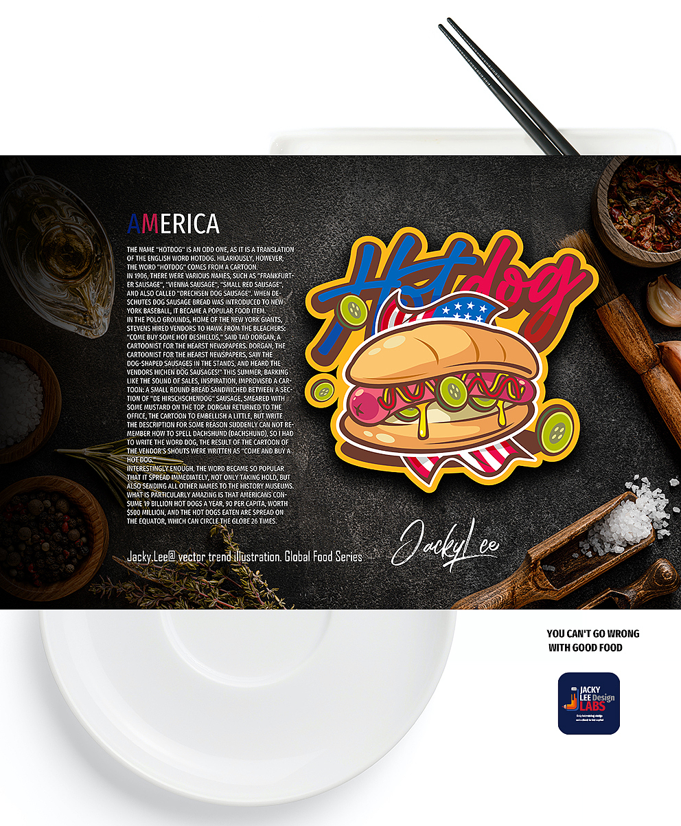 美食不可辜负（图ZMzQ5ODY4OTQw） - 艺术插画 - 站酷设计师IMJACKYLEE原创素材 - 站酷ZCOOL