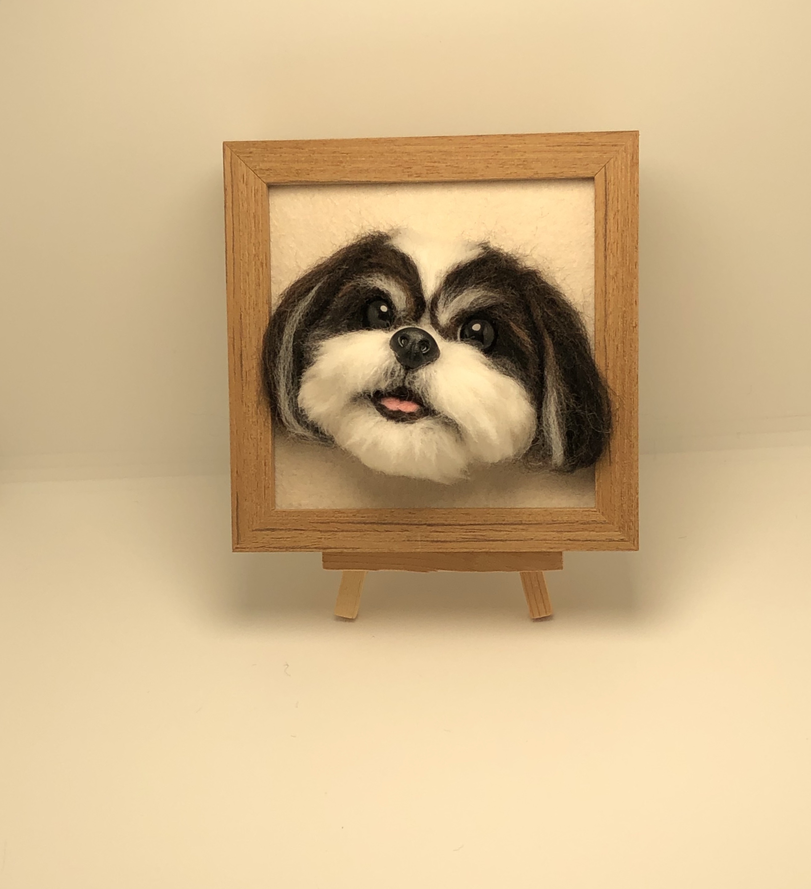 羊毛毡宠物肖像定制|手工艺|其他手工艺|蘑菇手作 - 原创作品 - 站酷