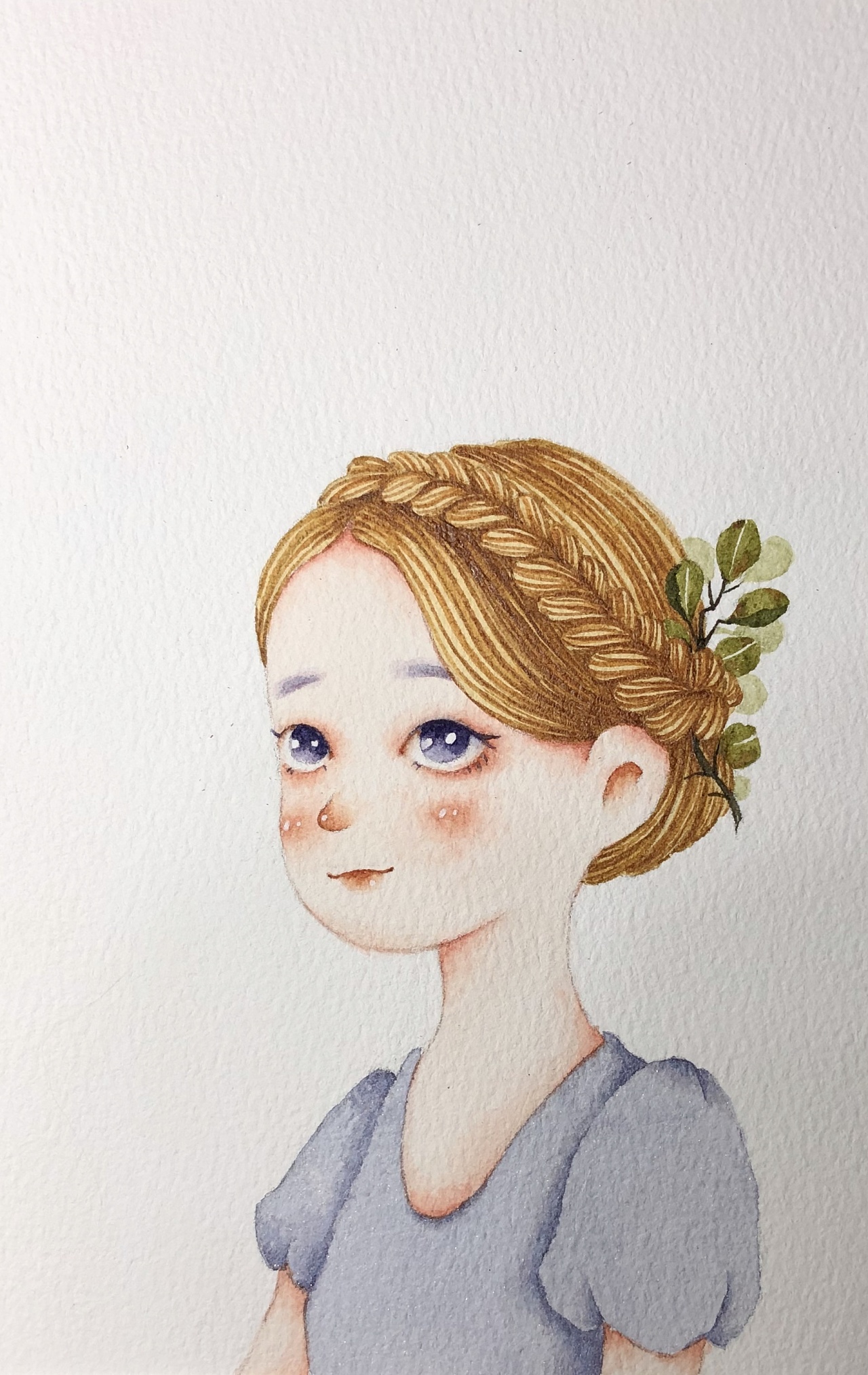 森系水彩今日份