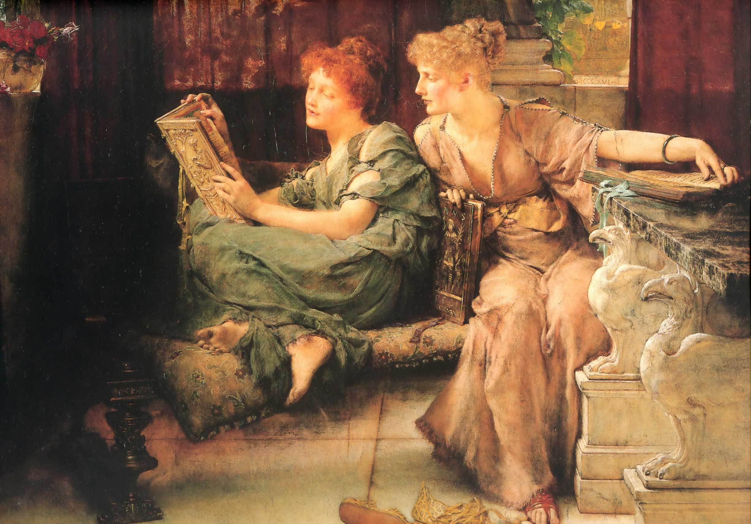 ARTGO推荐 || 英国维多利亚时代的知名画家Lawrence Alma-Tadema作品欣赏|纯艺术|油画|ARTGO - 原创作品 ...