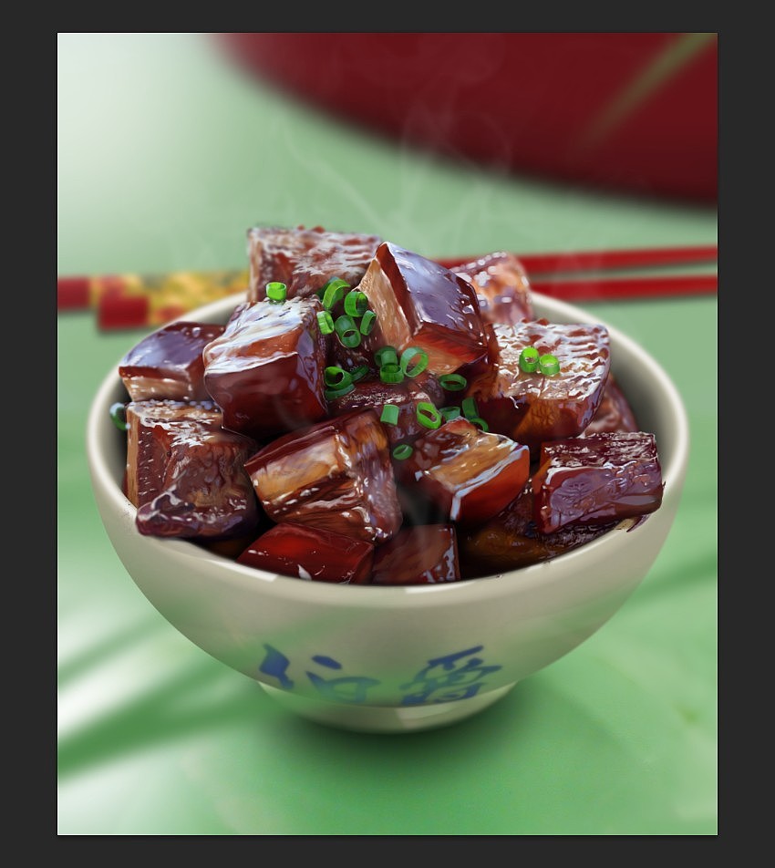 红烧肉(图ZMTI0NDczNjQ=) - 创作习作 - 站酷设计师SW伯爵原创素材 - 站酷ZCOOL