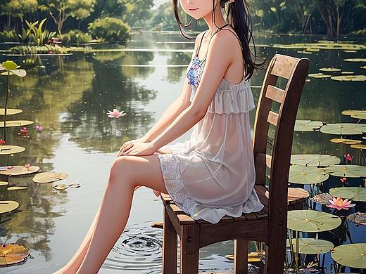 水上少女