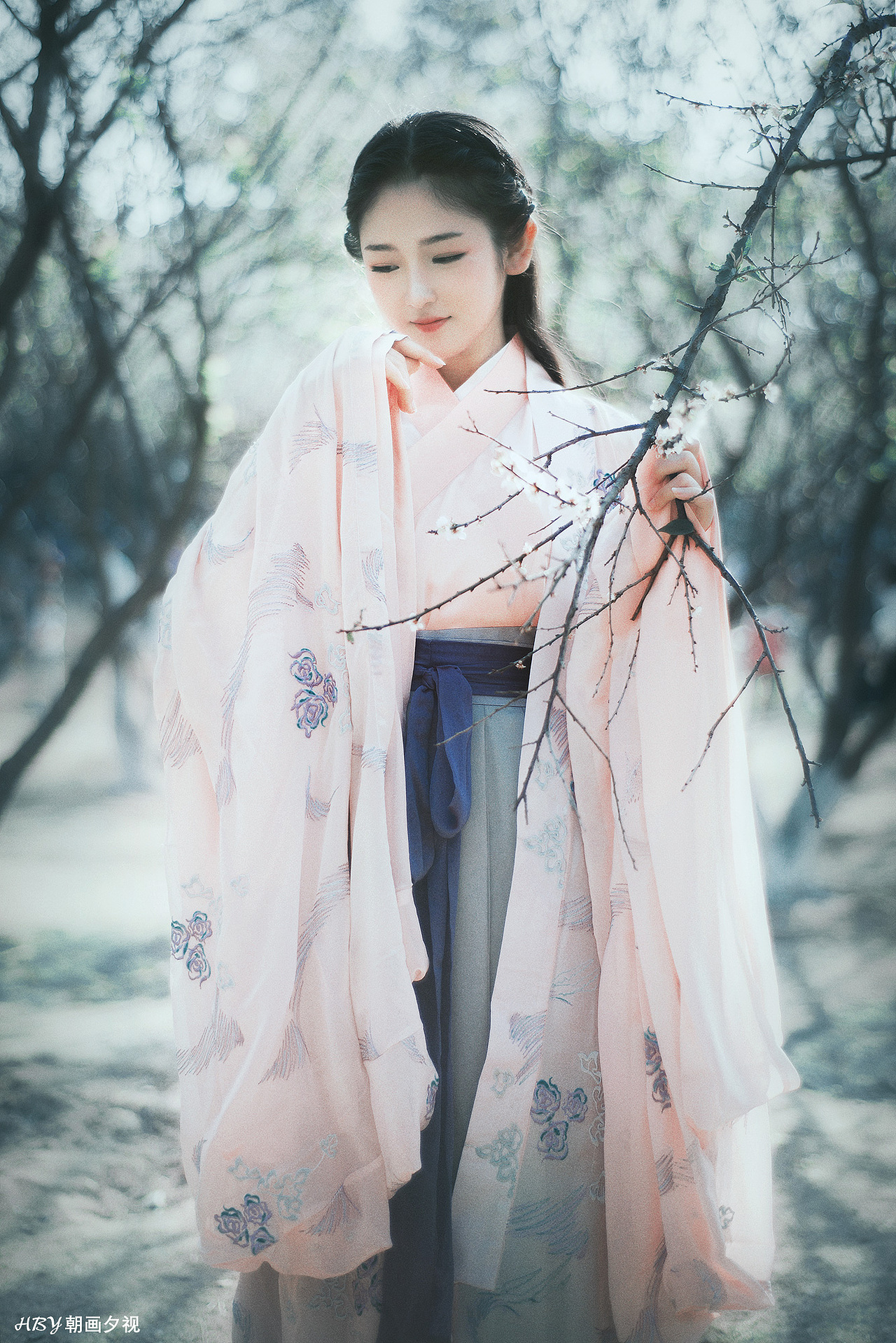 折梅寄相思（图ZNjgyMzczNjA=） - 人像摄影 - 站酷设计师朝画夕视原创素材 - 站酷ZCOOL