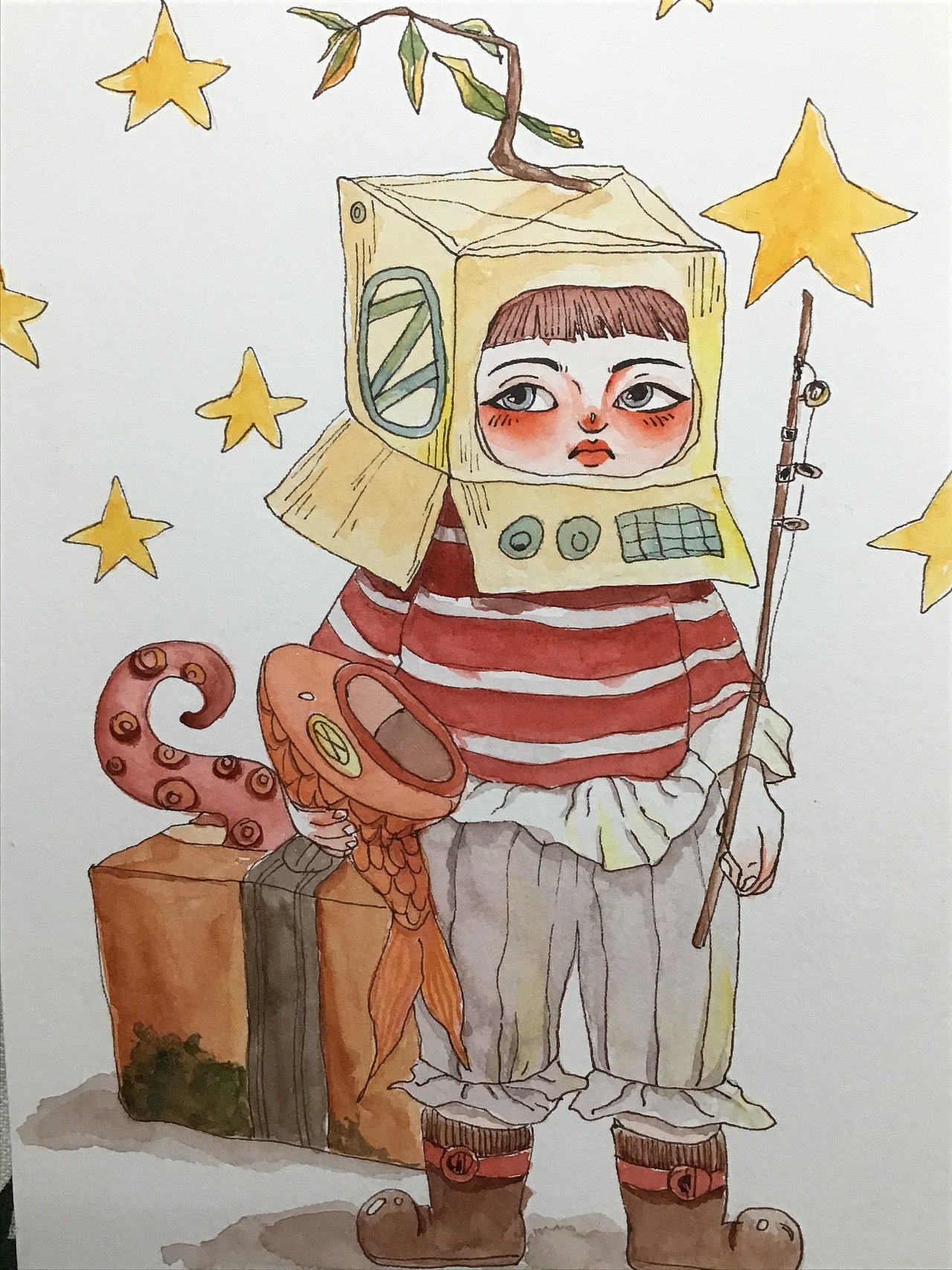 水彩练习（图ZMjYxMTU3MjAw） - 创作习作 - 站酷设计师雪梨儿插画原创素材 - 站酷ZCOOL