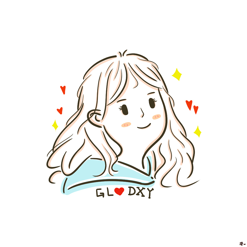 q版人物简约头像