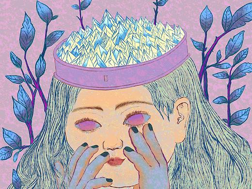 菱角皇冠小公主（個(gè)人主頁(yè)-ZNTE5NTUyMDQ=） - 藝術(shù)插畫(huà) - 站酷設(shè)計(jì)師冼峻宇原創(chuàng)素材 - 站酷ZCOOL