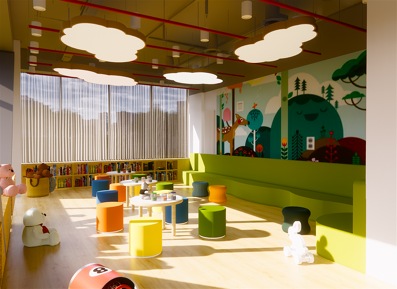 宝宝中心（图ZMjAwNzI0NzY4） - 家装设计 - 站酷设计师什么都不灰灰原创素材 - 站酷ZCOOL