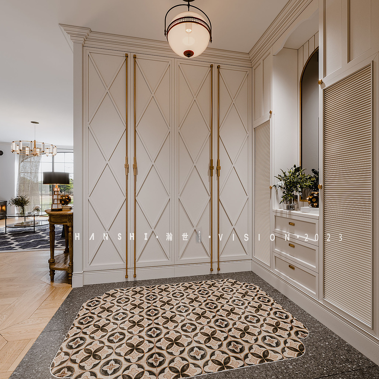 美式休闲家装一瀚世表现