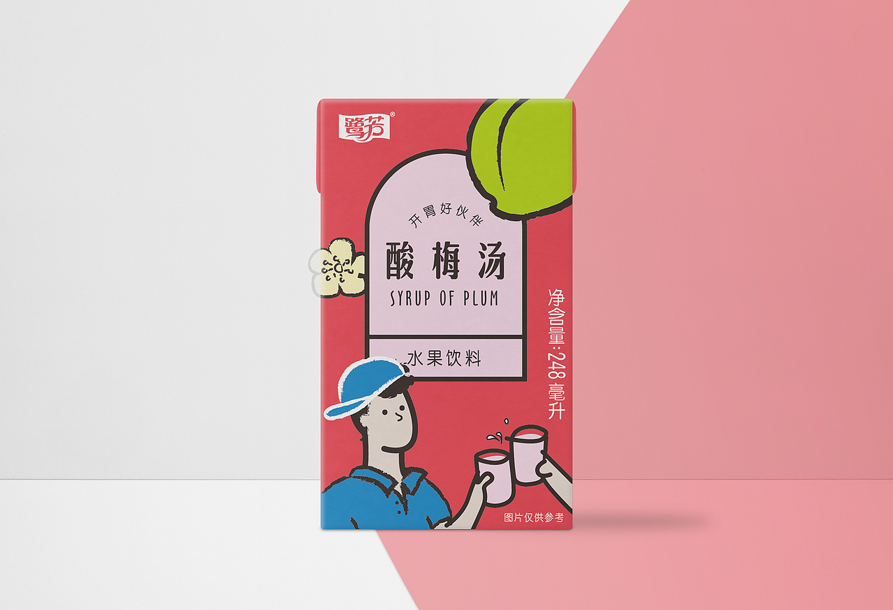 鹭芳&饿了么定制版饮料包装设计（图ZMTIyNTkzMzk2） - 包装 - 站酷设计师cmh123原创素材 - 站酷ZCOOL