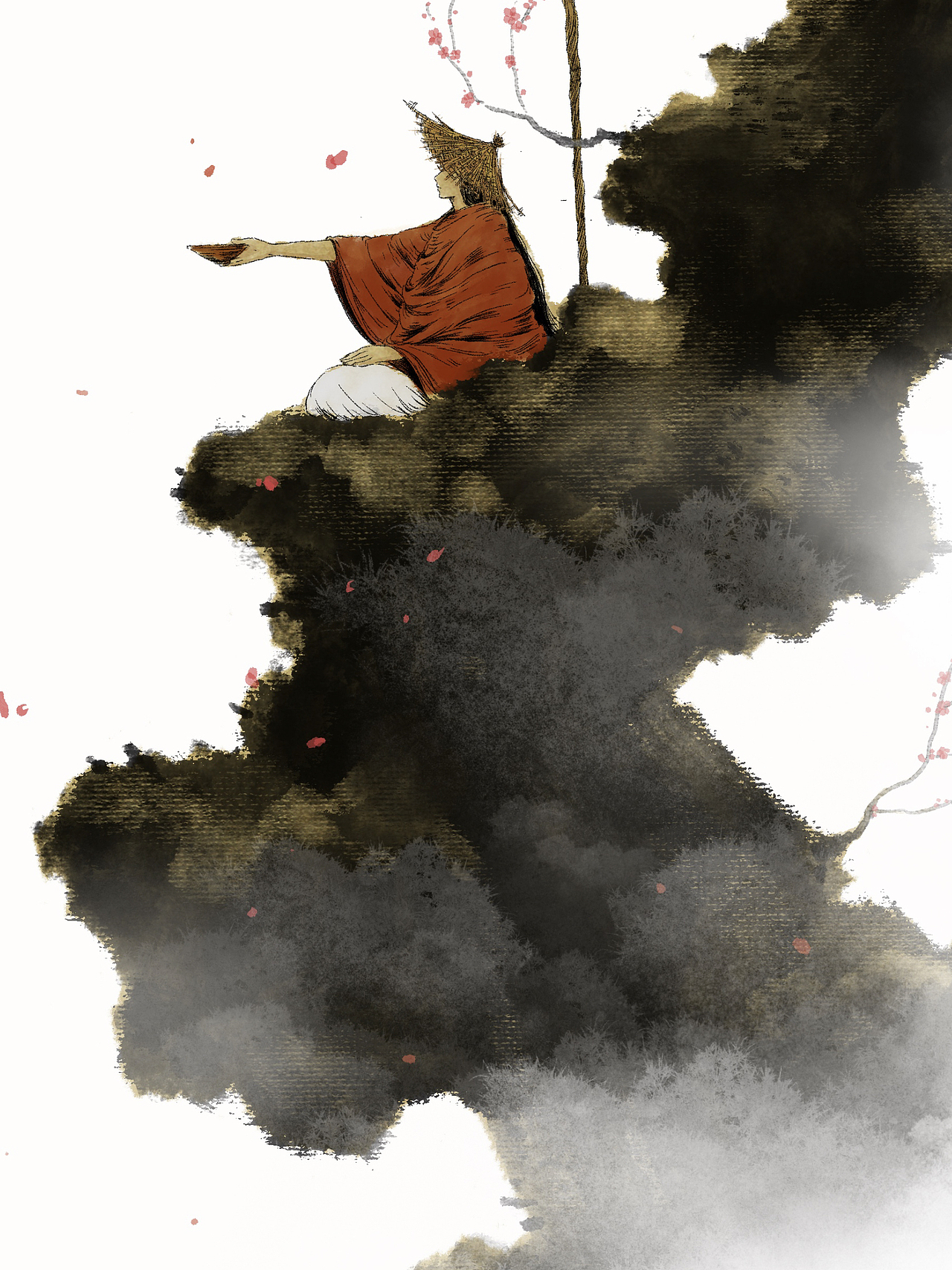《廿四城记·鬼游·立春》(图ZMTk3Njg0OTUy) - 创作习作 - 站酷设计师司南_燕春山原创素材 - 站酷ZCOOL
