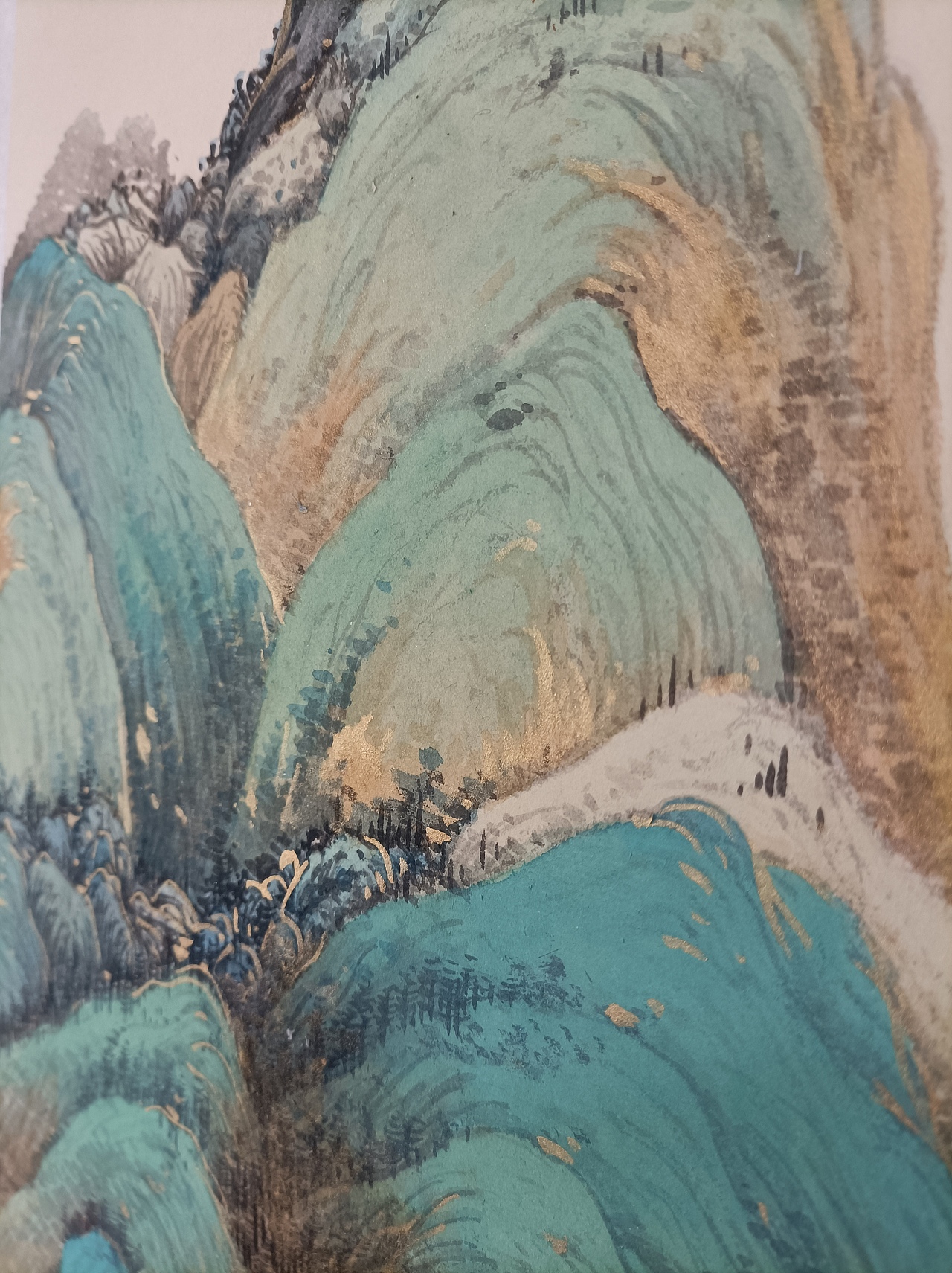 传统国画青绿山水（图ZMjc5Njc3NzA4） - 绘画 - 站酷设计师孟振华原创素材 - 站酷ZCOOL