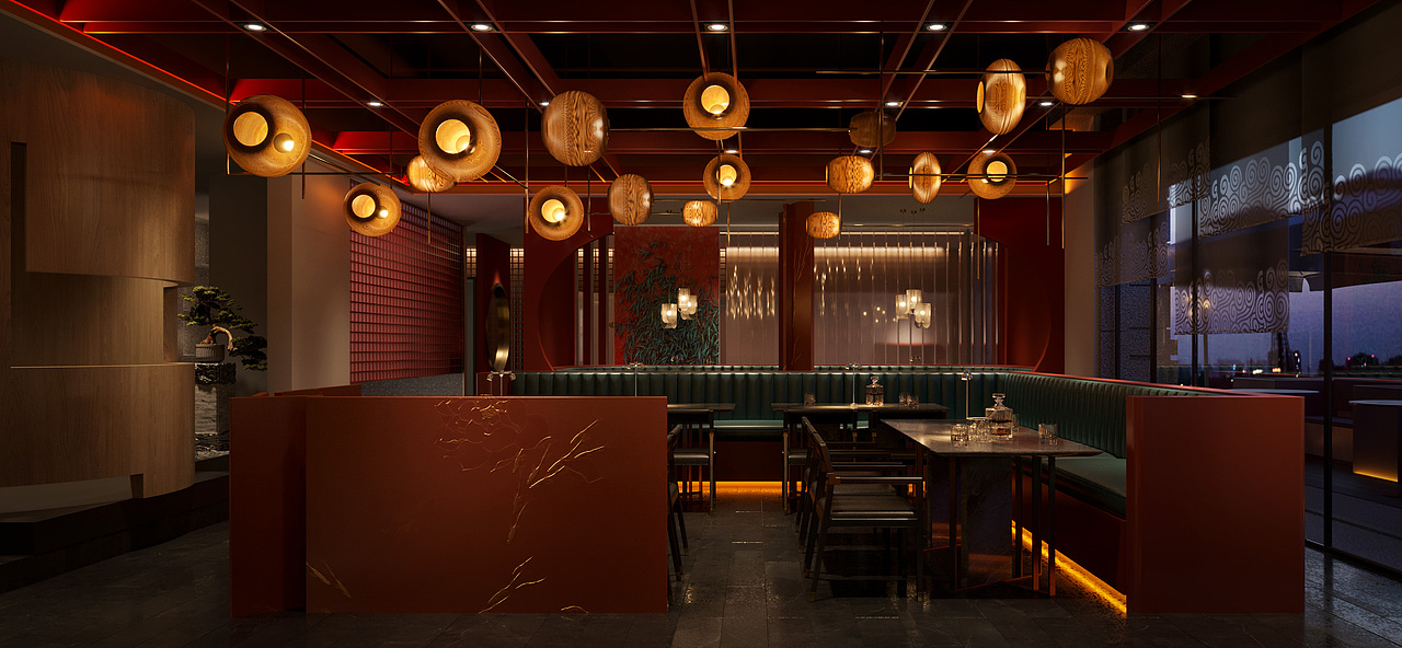 31建筑环境艺术设计 | 酒馆设计（图ZMjQ3MTcyNTQ4） - 酒店餐饮设计 - 站酷设计师31建筑环境艺术设原创素材 - 站酷ZCOOL