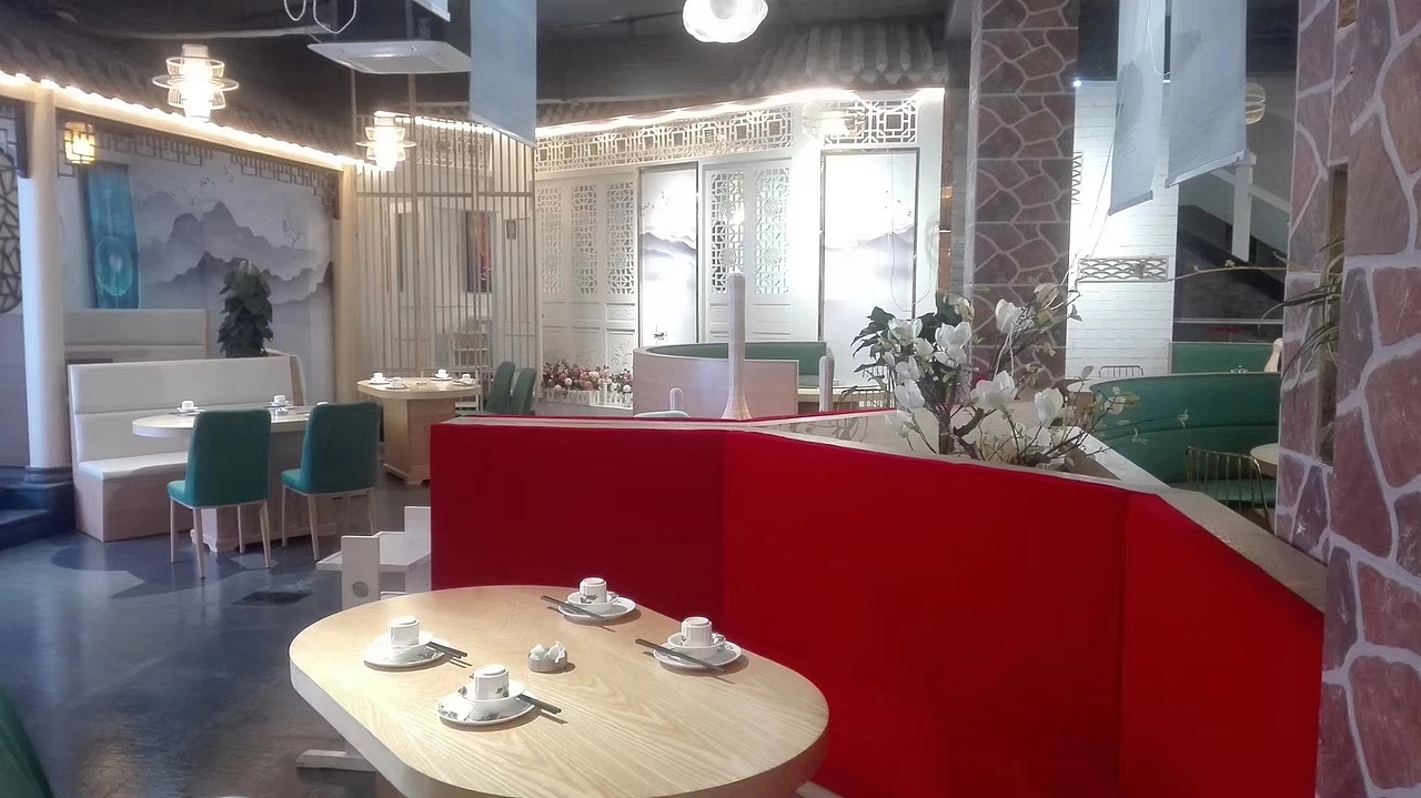贵阳中餐厅装修设计实景（图ZMTgyODc5ODUy） - 家装设计 - 站酷设计师商业空间装饰设计原创素材 - 站酷ZCOOL