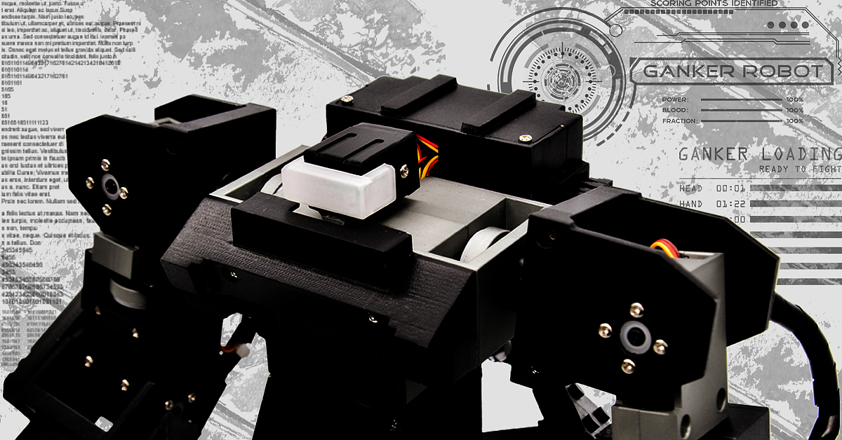 GANKER机器人来啦（图ZNDgwOTE2NzY=） - 手办/模玩 - 站酷设计师iamdouble2原创素材 - 站酷ZCOOL