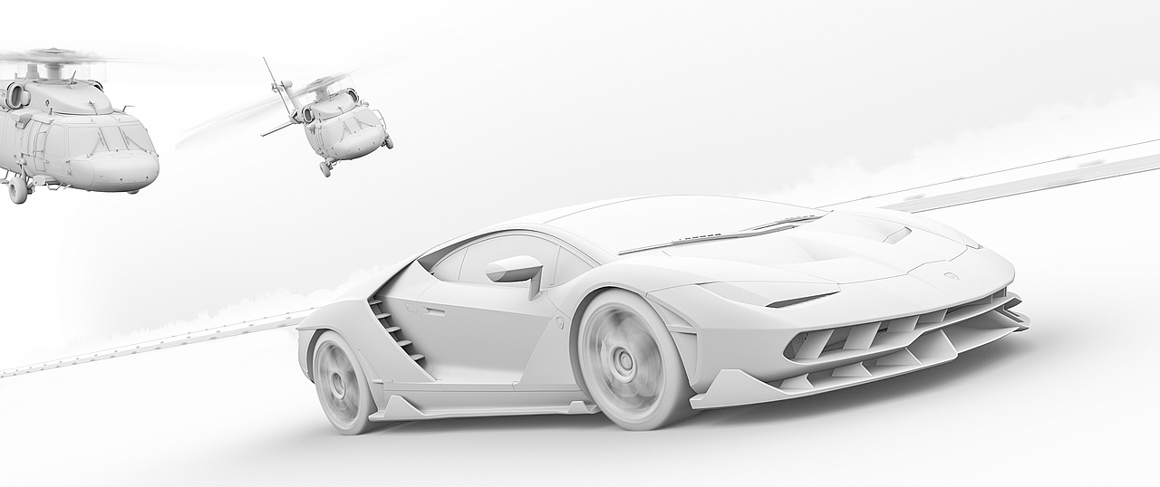 【 Lamborghini - CGI 】（图ZMjgwNDY2MDA4） - 机械/交通 - 站酷设计师拾月_原创素材 - 站酷ZCOOL