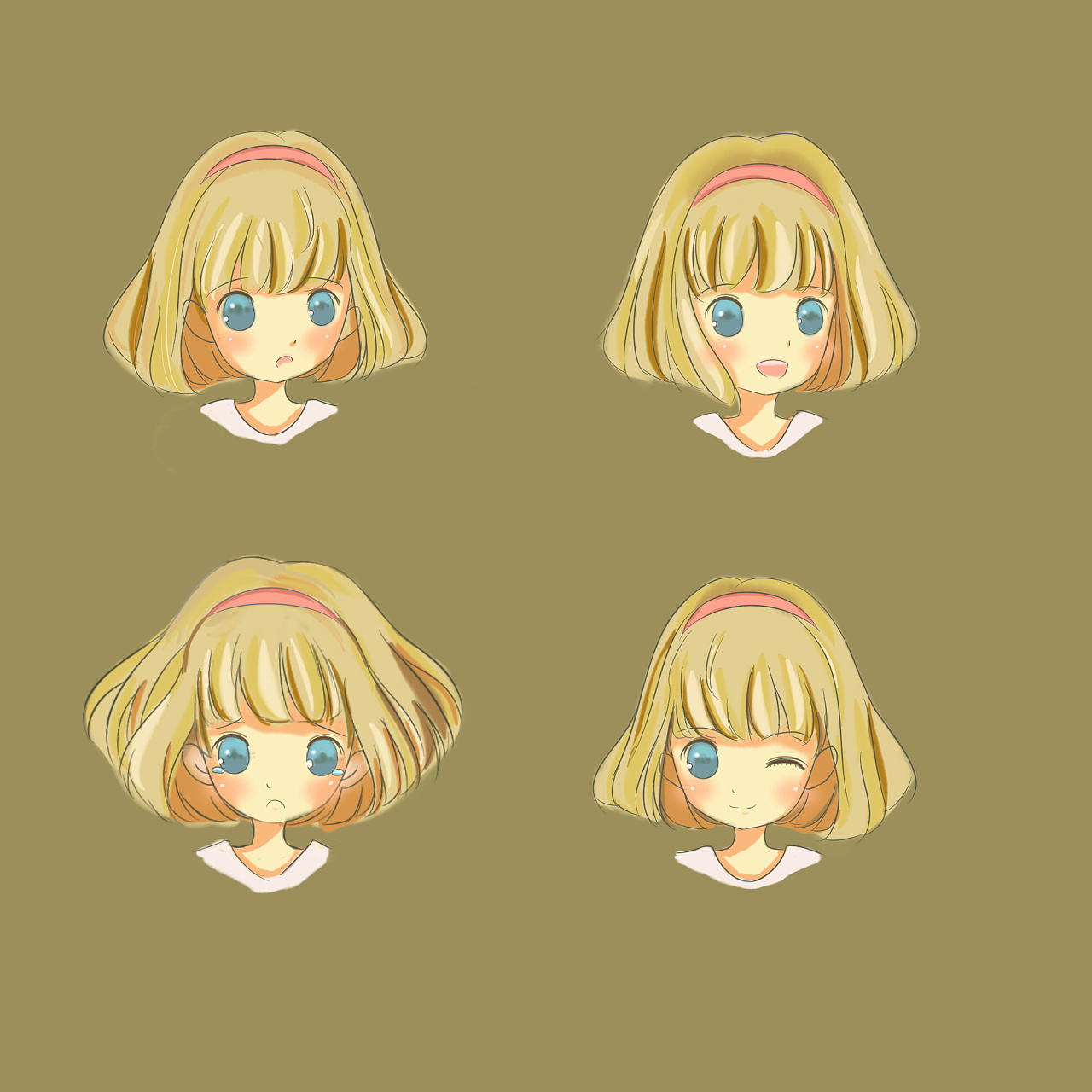 人设|动漫|网络表情|金墩儿 - 原创作品 - 站酷 (zcool)