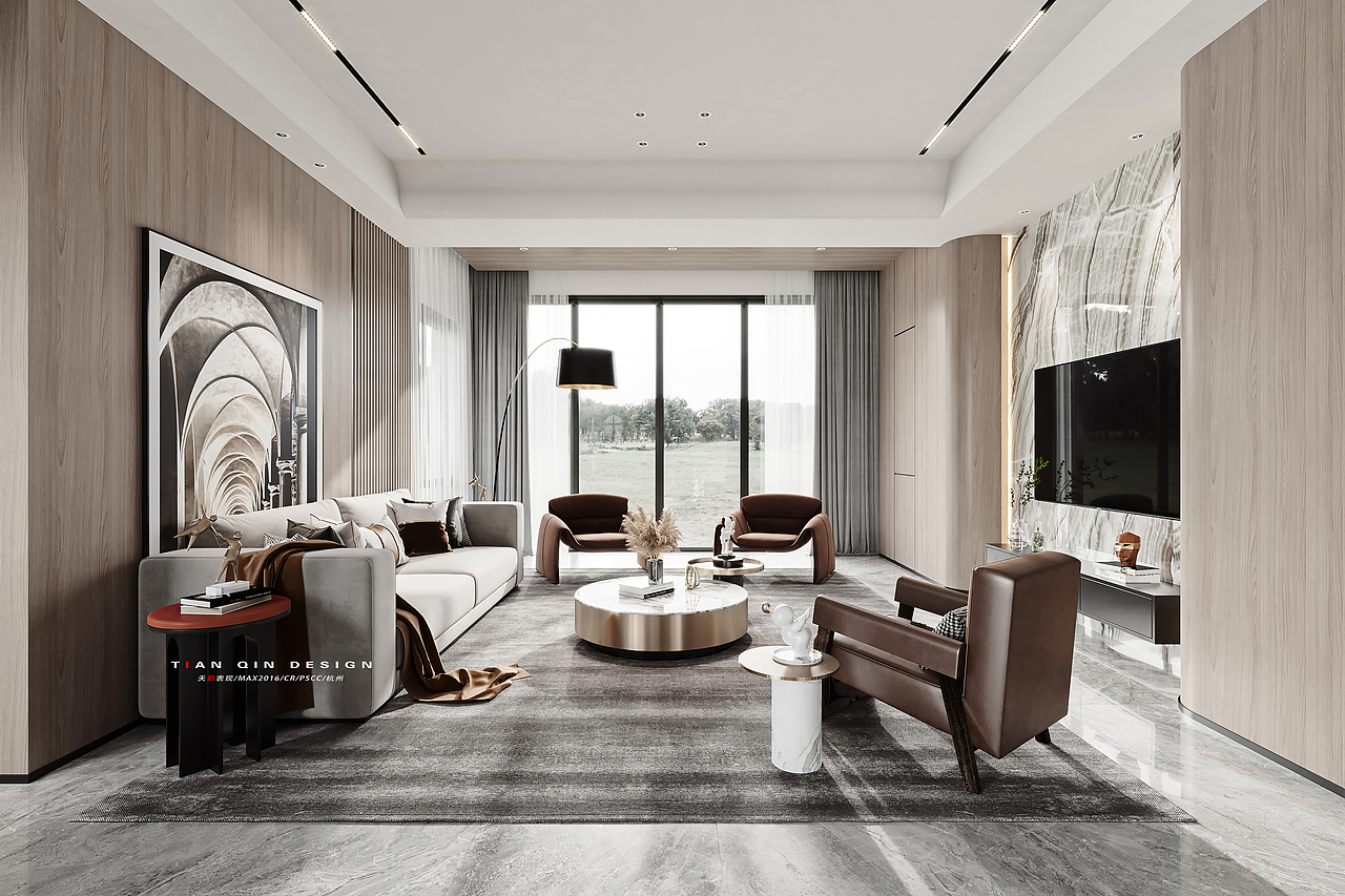 别墅-现代风格!