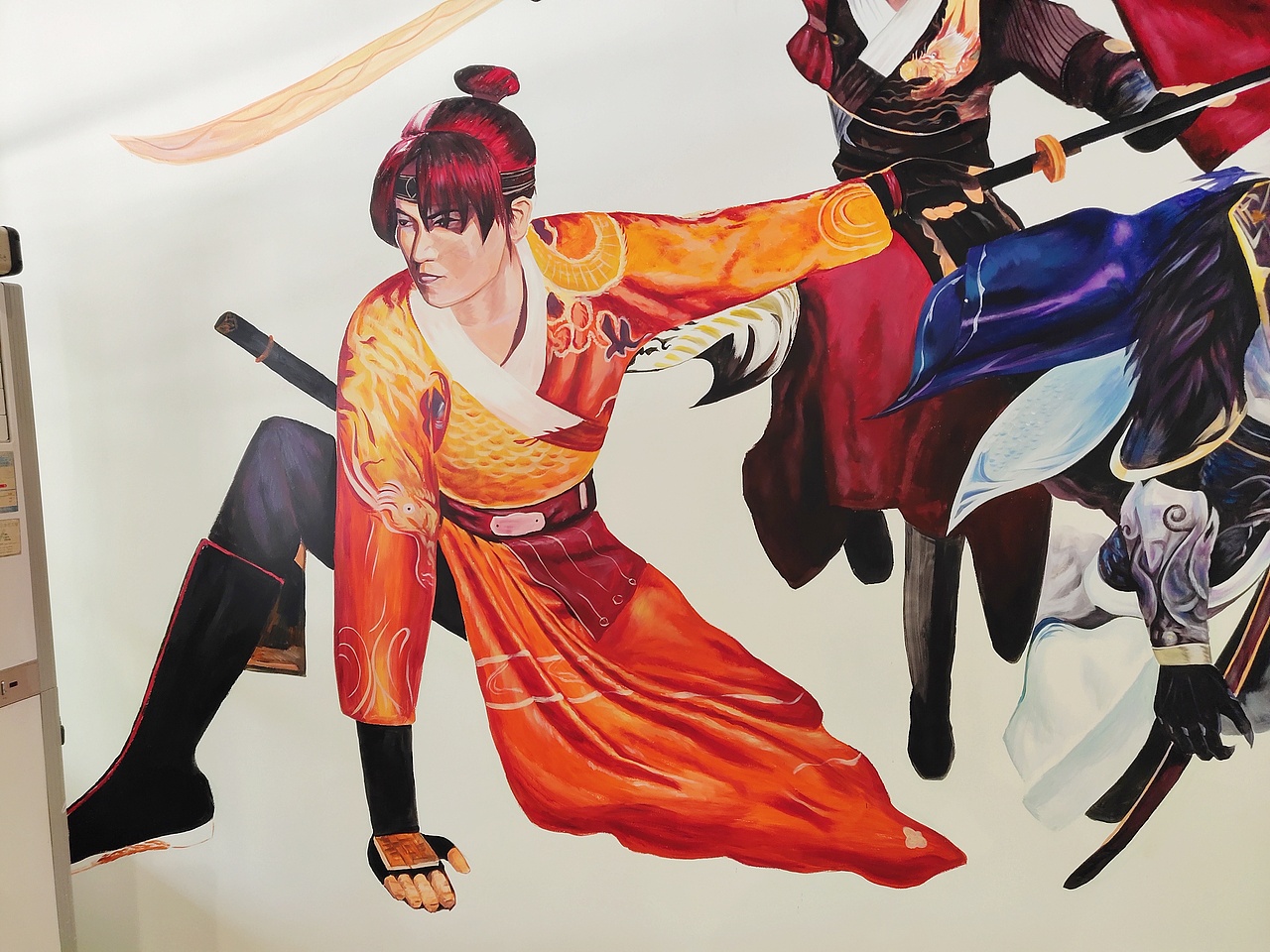 锦依卫烤肉店彩绘墙绘